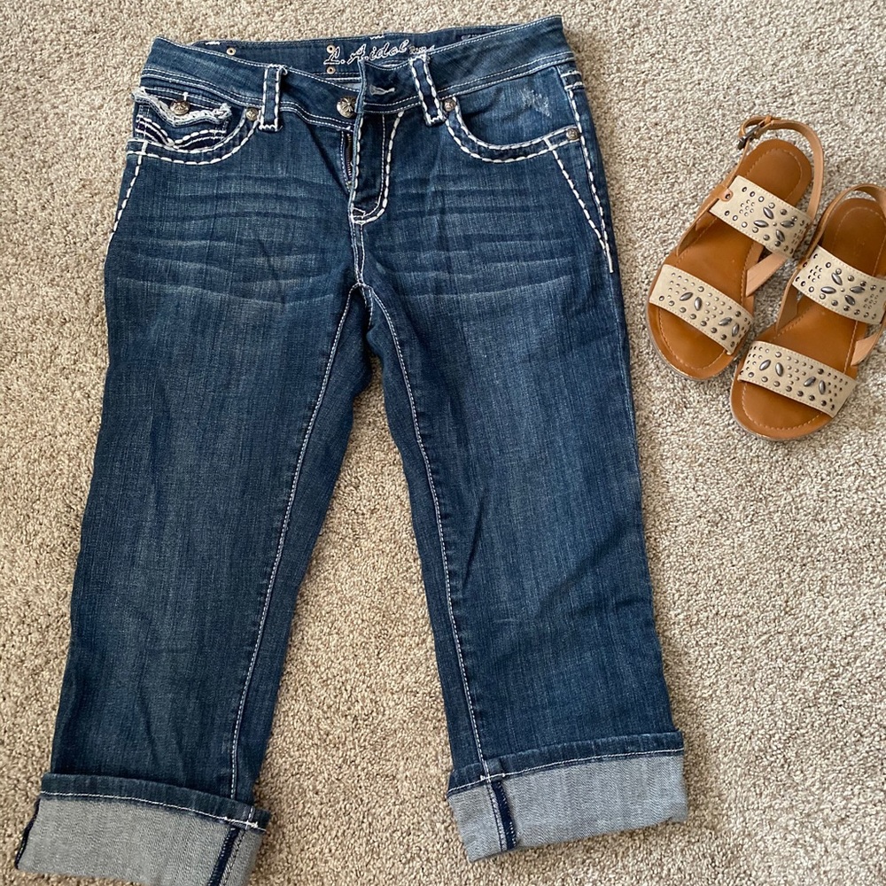 L..A.. Idol Crop Jeans
